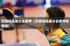 巴西球员很少去德甲（巴西球员很少去德甲的原因）