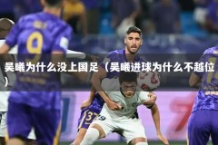 吴曦为什么没上国足（吴曦进球为什么不越位）
