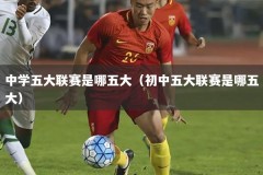 中学五大联赛是哪五大（初中五大联赛是哪五大）