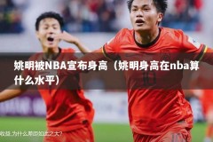 姚明被NBA宣布身高（姚明身高在nba算什么水平）